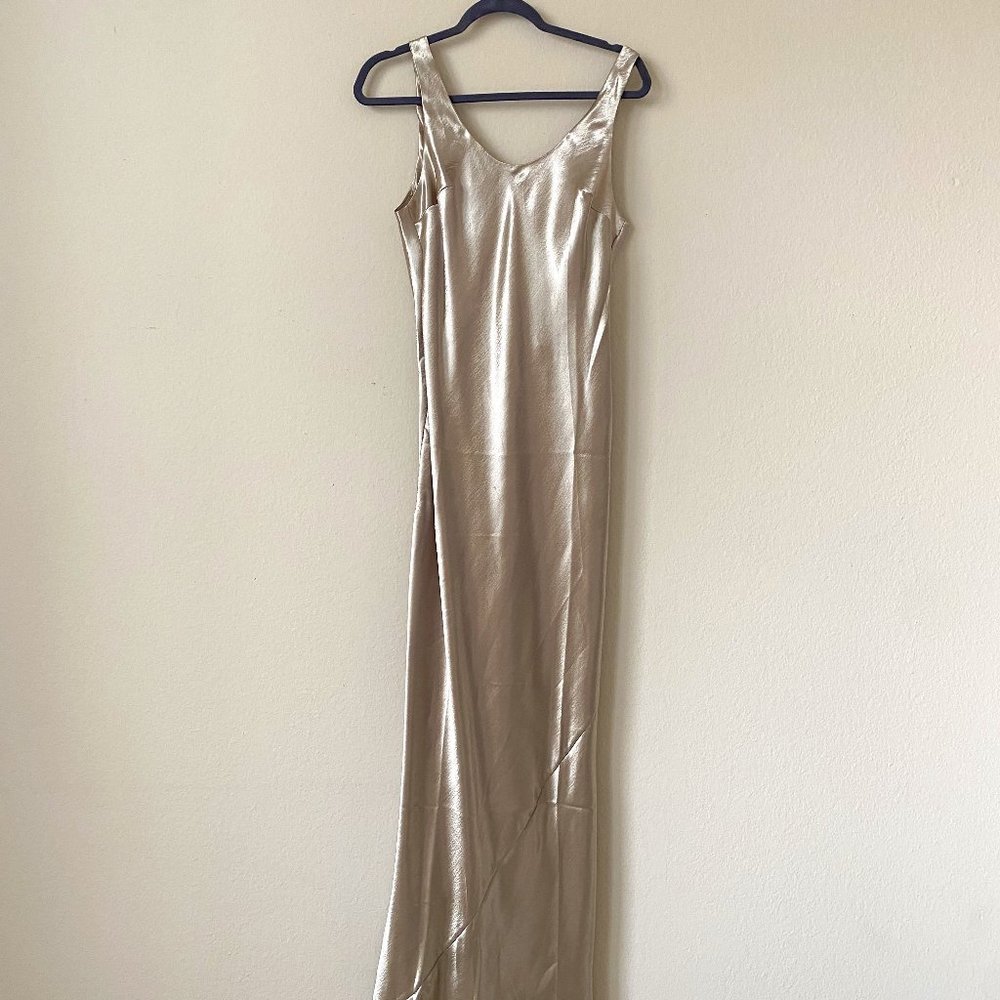 ASOS Gold formal dress